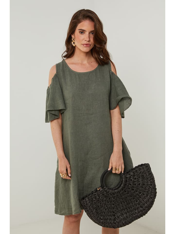 Платье до колена Rodier Lin, хаки
Платье до колена Rodier Lin, хаки