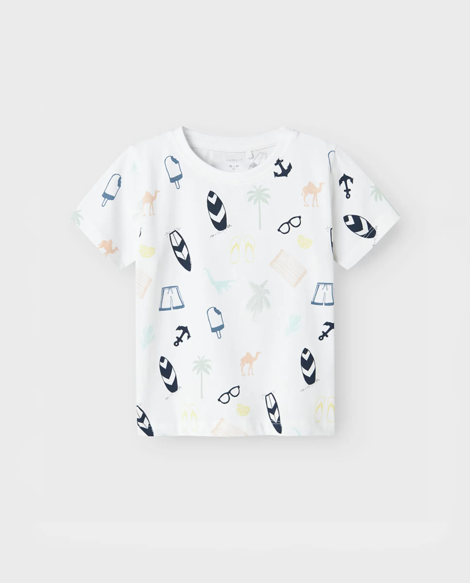 Детская футболка с коротким рукавом name it, белый
Детская футболка с коротким рукавом name it, белый