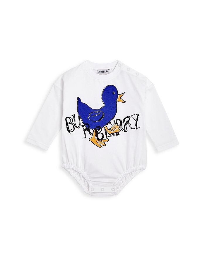 Боди унисекс Burberry Duckling – для малышей, белый
Боди унисекс Burberry Duckling – для малышей, белый