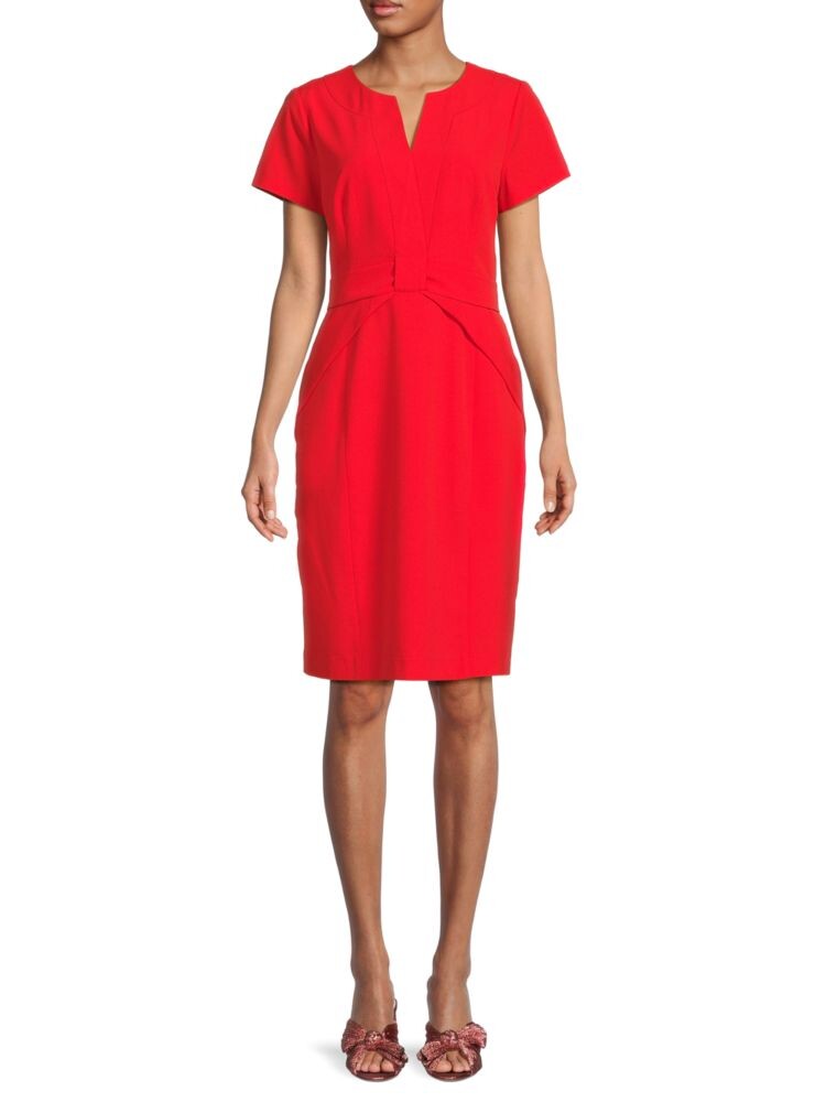 Платье-футляр с бантом Focus By Shani, цвет Poppy
Платье-футляр с бантом Focus By Shani, цвет Poppy