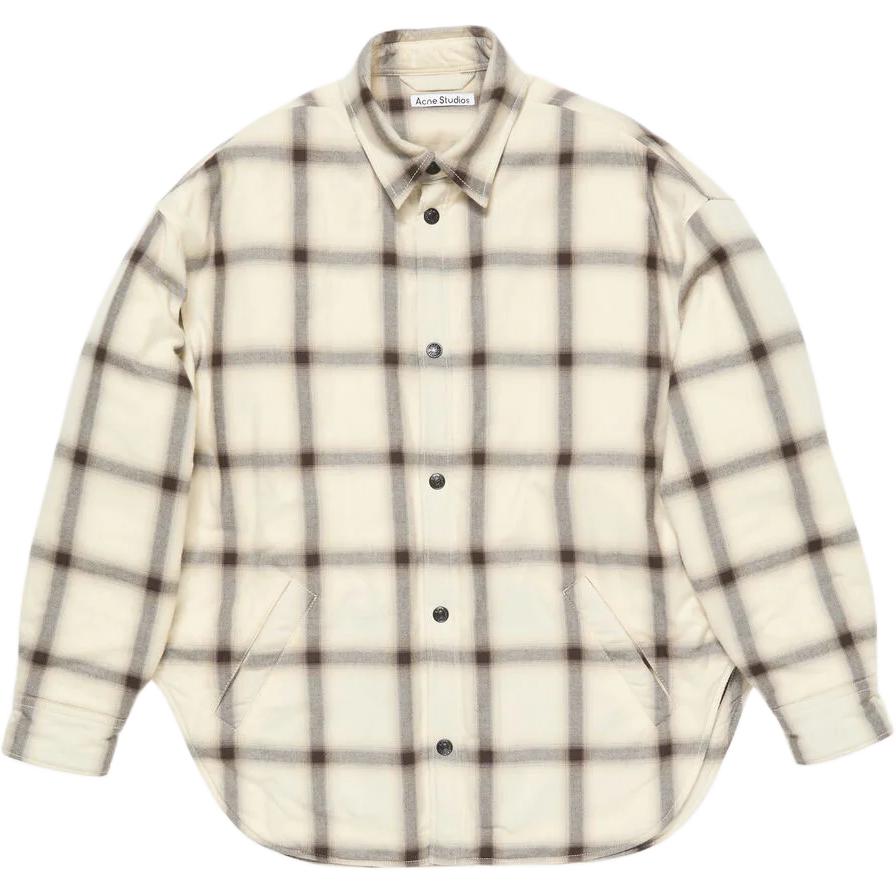 Проверенная рубашка-оверсайз Acne Studios, белый
Проверенная рубашка-оверсайз Acne Studios, белый