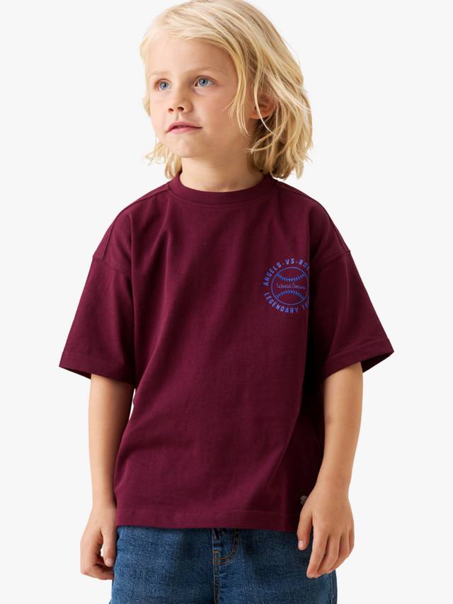 Детская футболка с принтом RF Angel & Rocket, Burgundy
Детская футболка с принтом RF Angel & Rocket, Burgundy