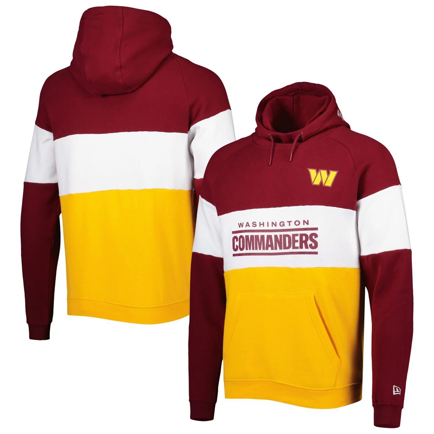 Мужской золотой пуловер с капюшоном Washington Commanders Colorblock Current New Era, Желтый, Мужской золотой пуловер с капюшоном Washington Commanders Colorblock Current New Era
Мужской золотой пуловер с капюшоном Washington Commanders Colorblock Current New Era, Желтый, Мужской золотой пуловер с капюшоном Washington Commanders Colorblock Current New Era