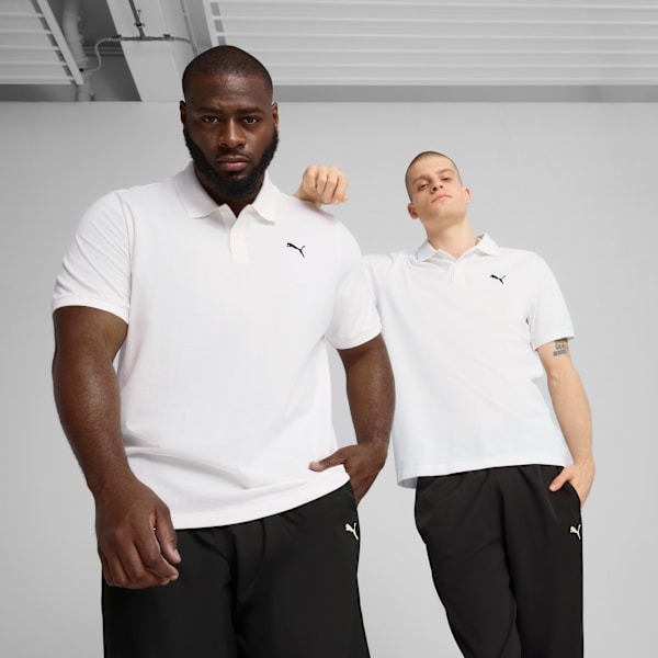 Мужская рубашка-поло из пике Puma Essentials, белый
Мужская рубашка-поло из пике Puma Essentials, белый