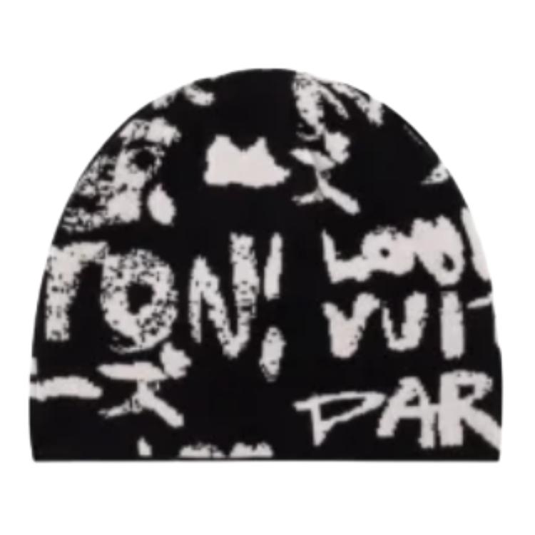 LOUIS VUITTON Черная унисекс-шапка бини, Black
LOUIS VUITTON Черная унисекс-шапка бини, Black