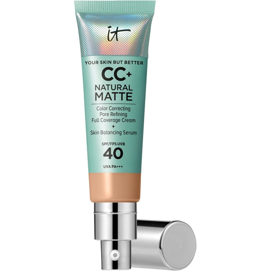 Тональная основа it Cosmetics Your Skin But Better CC+ Cream Natural Matte SPF 40, Neutral Medium / 32 ml
Тональная основа it Cosmetics Your Skin But Better CC+ Cream Natural Matte SPF 40, Neutral Medium / 32 ml