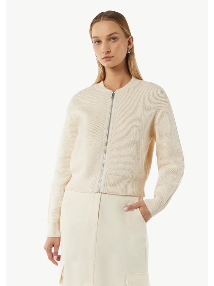 Кардиган comma CI Strickjacke langarm, кремовый 
Кардиган comma CI Strickjacke langarm, кремовый
