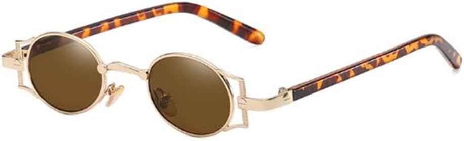 Маленькие круглые солнцезащитные очки в стиле стимпанк для мужчин, винтажные очки в оправе из сплава, круглые очки для женщин, уличные очки с защитой от УФ-излучения UV400 HDUBFY, 5
Маленькие круглые солнцезащитные очки в стиле стимпанк для мужчин, винтажные очки в оправе из сплава, круглые очки для женщин, уличные очки с защитой от УФ-излучения UV400 HDUBFY, 5