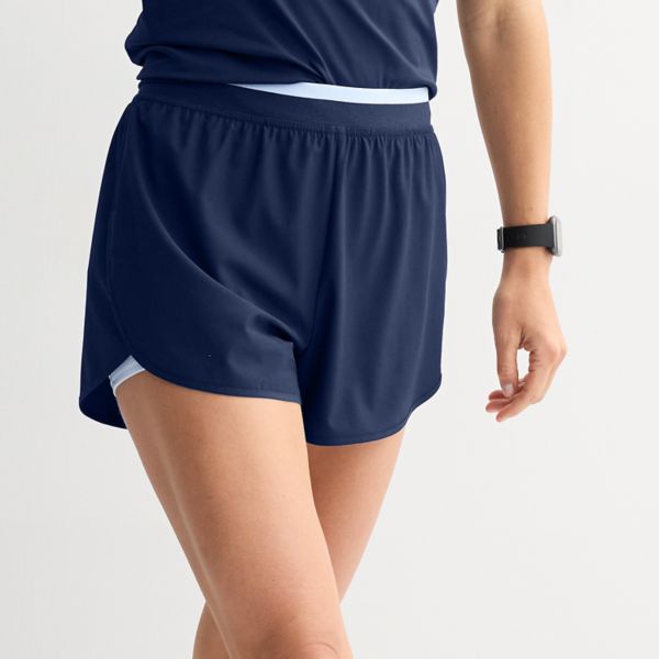 Женские многослойные шорты с высокой посадкой длиной 3 дюйма Tek Gear, цвет navy romance
Женские многослойные шорты с высокой посадкой длиной 3 дюйма Tek Gear, цвет navy romance