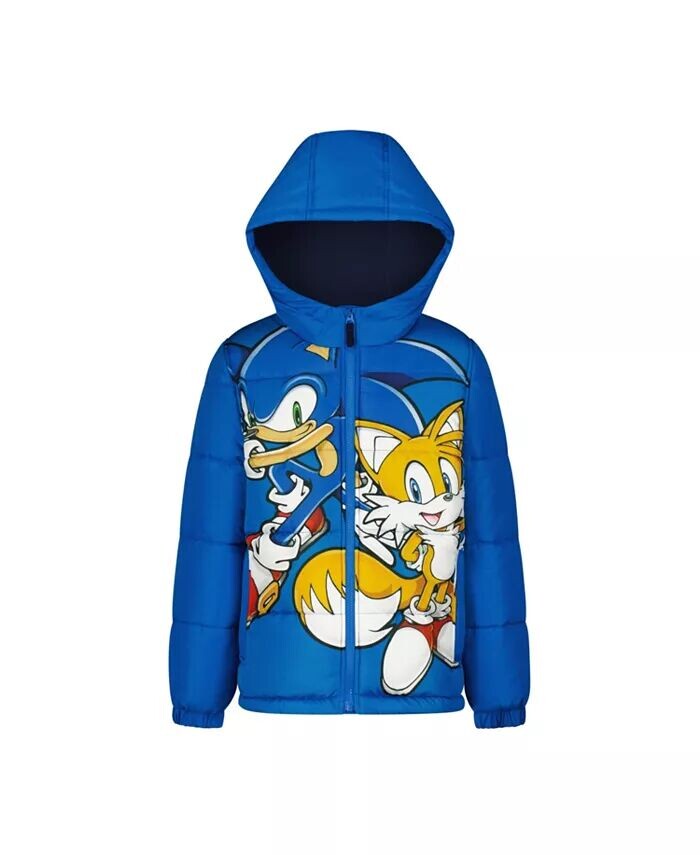 Куртка-пуховик средней плотности с принтом для малышей SEGA Sonic the Hedgehog, синий
Куртка-пуховик средней плотности с принтом для малышей SEGA Sonic the Hedgehog, синий