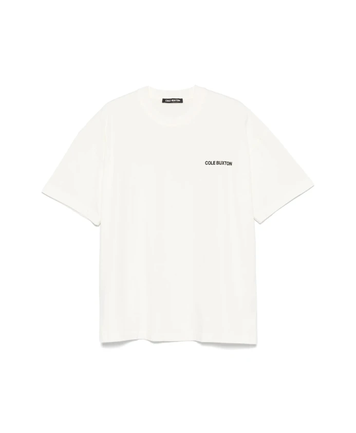 Футболка с круглым вырезом и принтом логотипа цвета экрю Cole Buxton, белый
Футболка с круглым вырезом и принтом логотипа цвета экрю Cole Buxton, белый