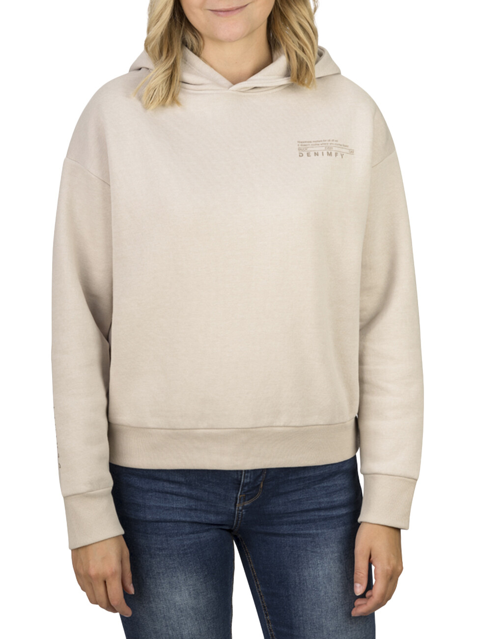 Толстовка DENIMFY DFEmily, бежевый
Толстовка DENIMFY DFEmily, бежевый