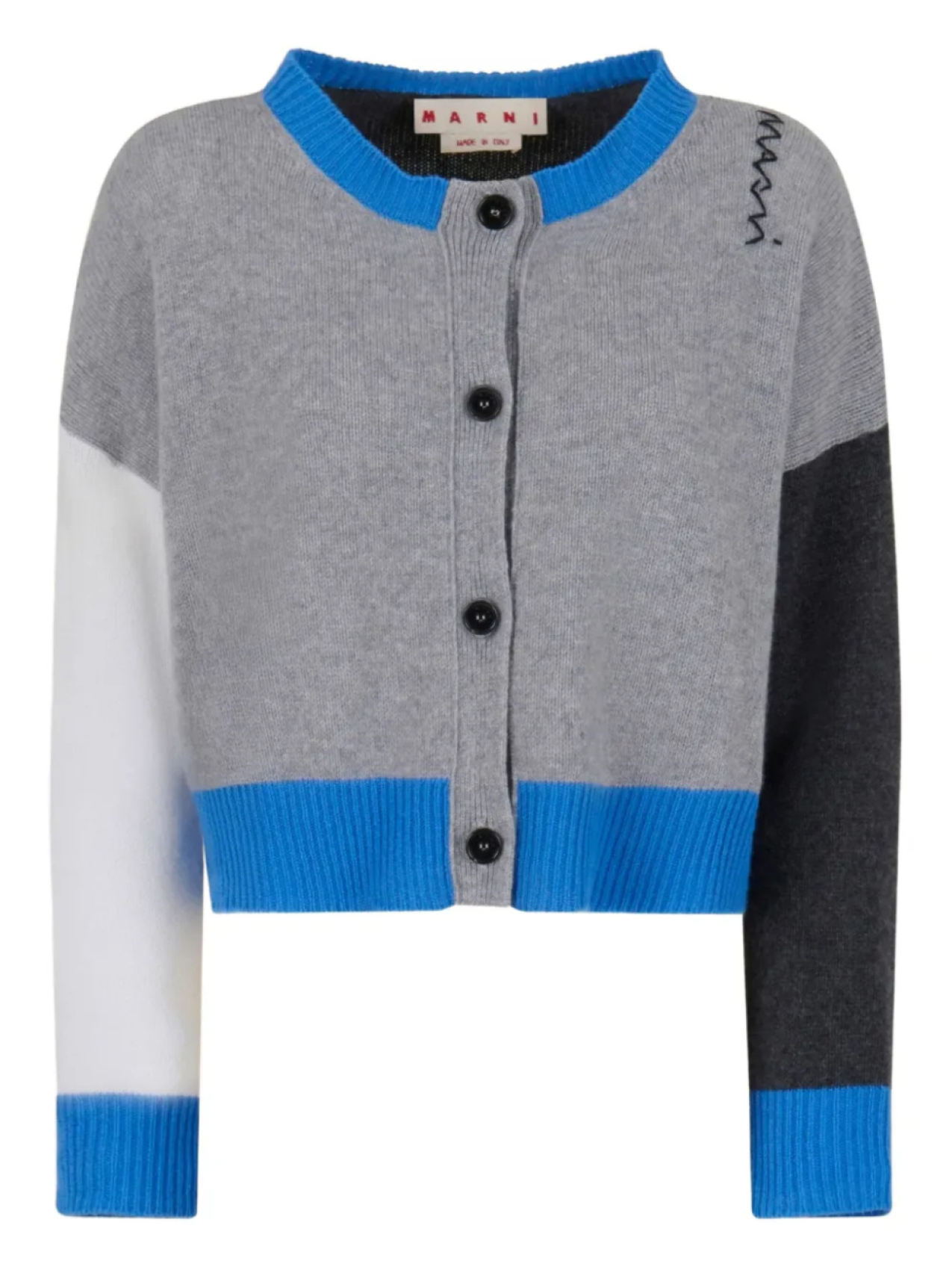 Marni укороченный кардиган в стиле колор-блок
Marni укороченный кардиган в стиле колор-блок