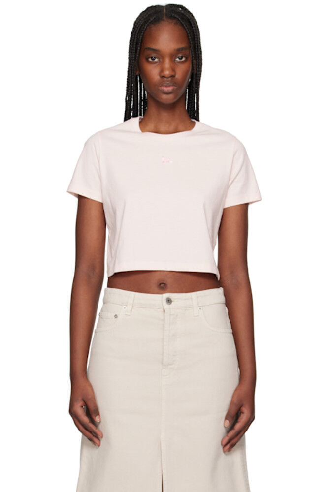 Футболка с нашивкой «Розовый лисенок» для малышей Maison Kitsuné
Футболка с нашивкой «Розовый лисенок» для малышей Maison Kitsuné