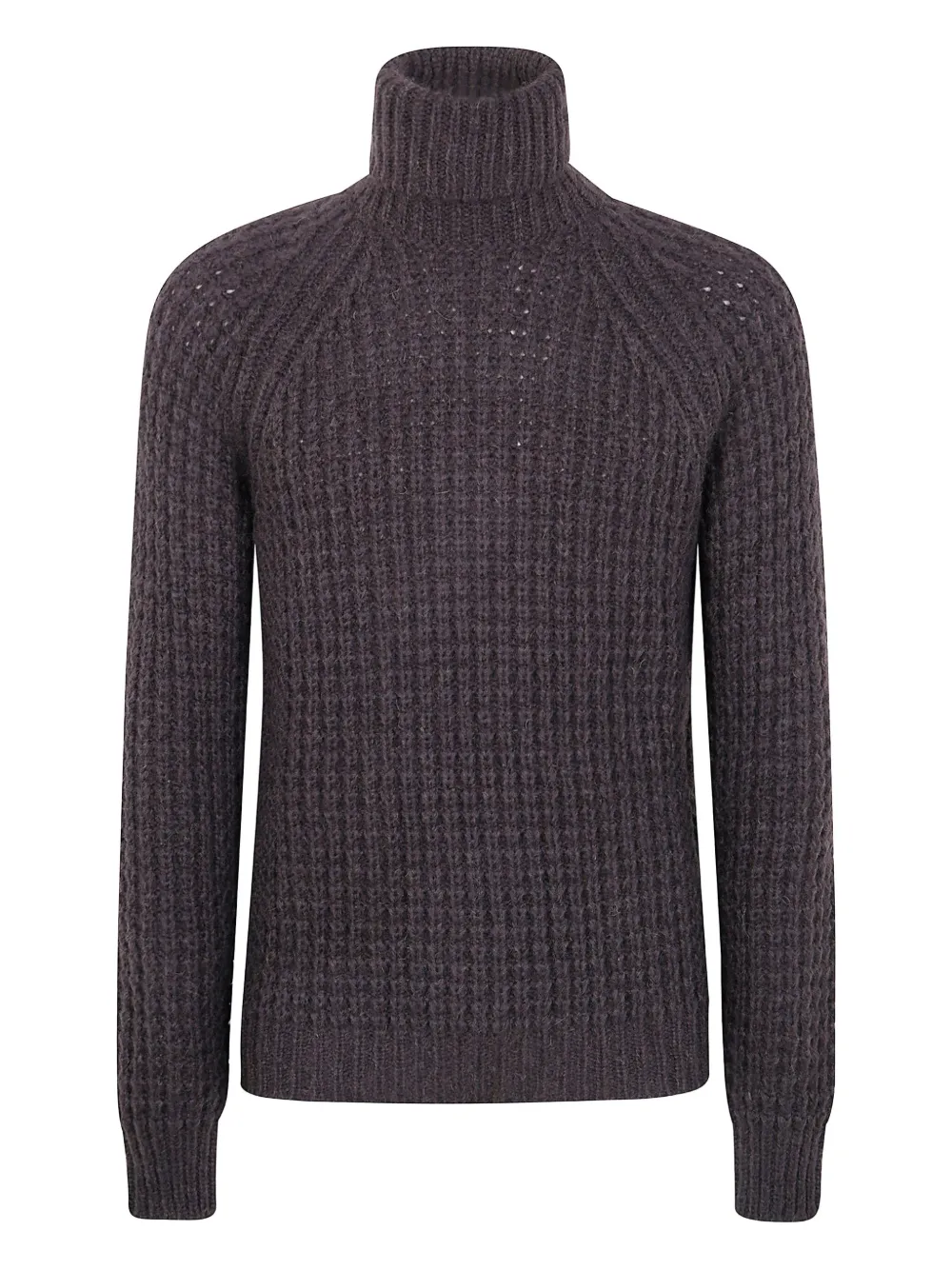 Свитер в рубчик с высоким воротником Nuur, коричневый
Свитер в рубчик с высоким воротником Nuur, коричневый