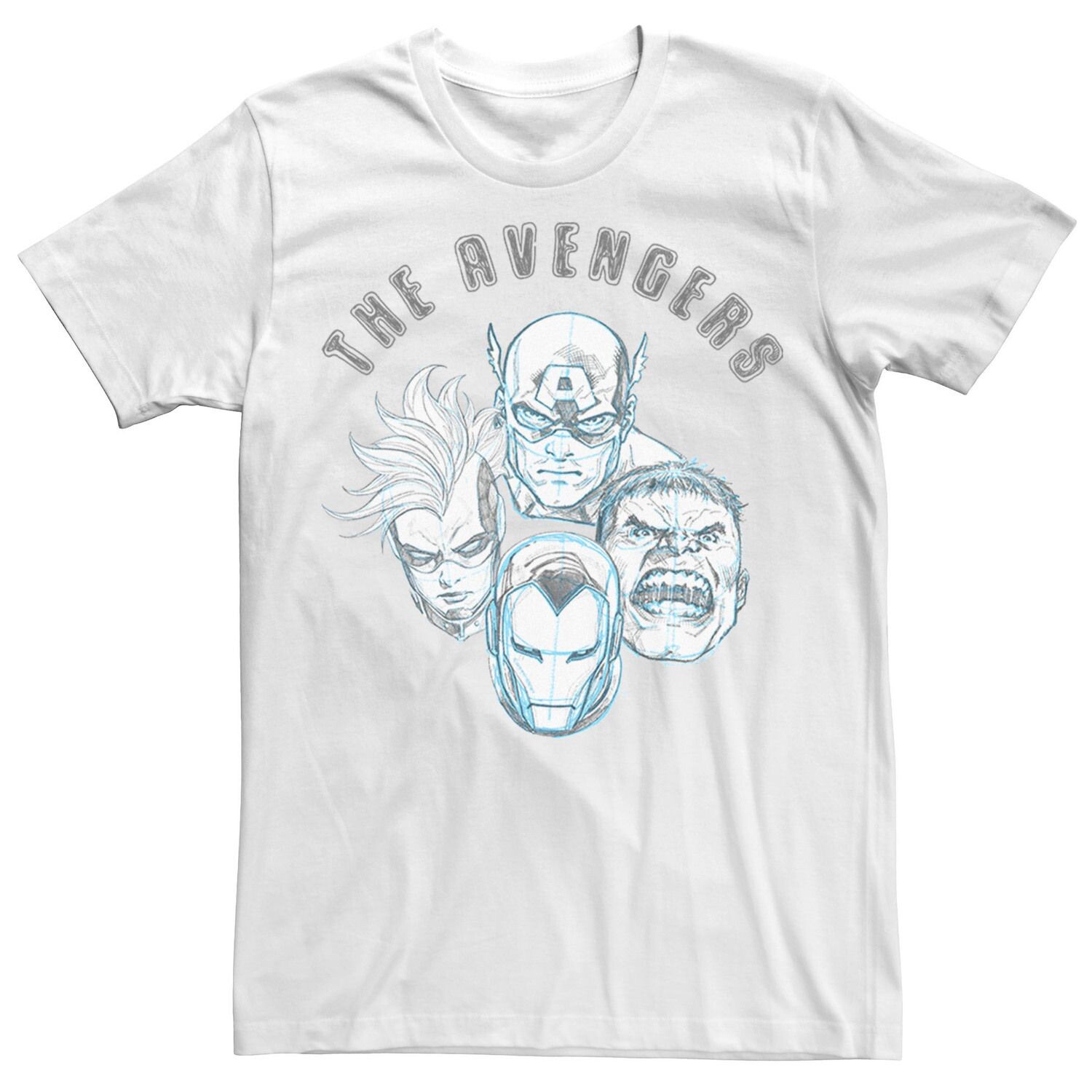 Мужская футболка с круглым плакатом «Мстители» Marvel
Мужская футболка с круглым плакатом «Мстители» Marvel