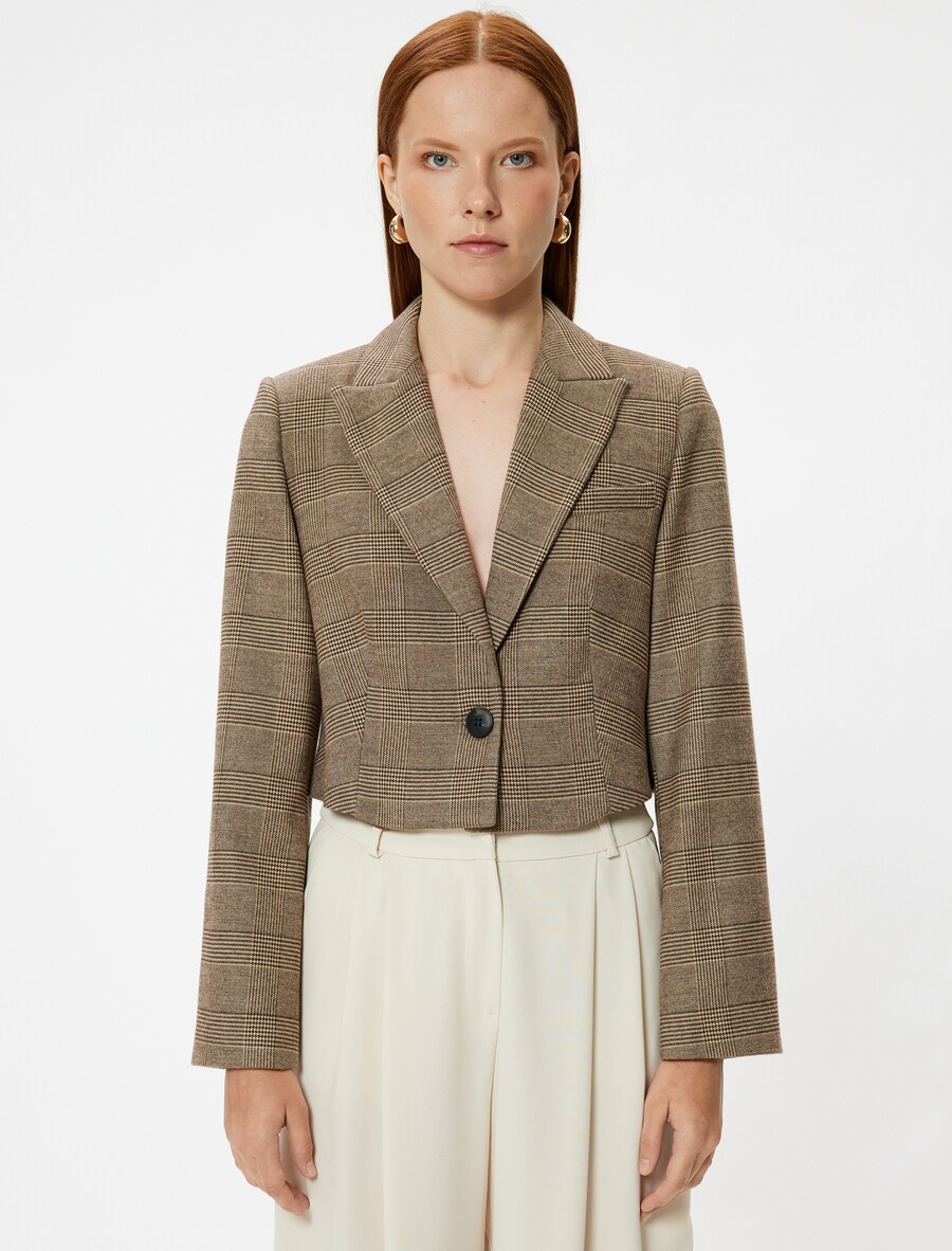 Блейзер Koton, коричневый
Блейзер Koton, коричневый