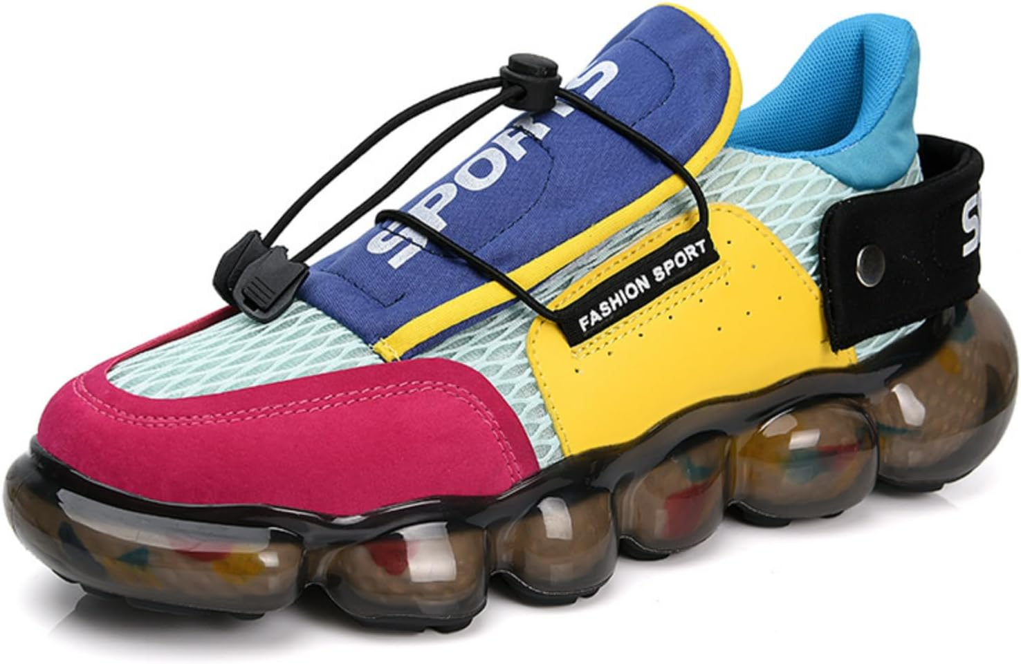 Кроссовки MACEFIL Fashion Y2K с цветными блоками для мужчин и женщин, дышащая сетка, модные повседневные легкие спортивные обувь для прогулок, Multicolour
Кроссовки MACEFIL Fashion Y2K с цветными блоками для мужчин и женщин, дышащая сетка, модные повседневные легкие спортивные обувь для прогулок, Multicolour