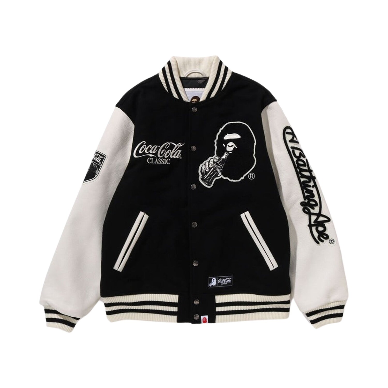 Университетская куртка BAPE x Coca-Cola, черная, Черный, Университетская куртка BAPE x Coca-Cola, черная
Университетская куртка BAPE x Coca-Cola, черная, Черный, Университетская куртка BAPE x Coca-Cola, черная