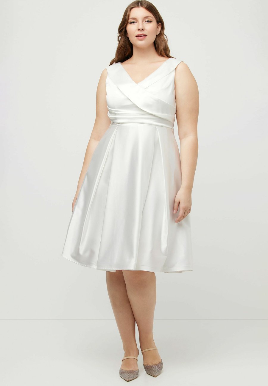 Платье Ulla Popken Cocktail dress / Party dress, Off White/White
Платье Ulla Popken Cocktail dress / Party dress, Off White/White