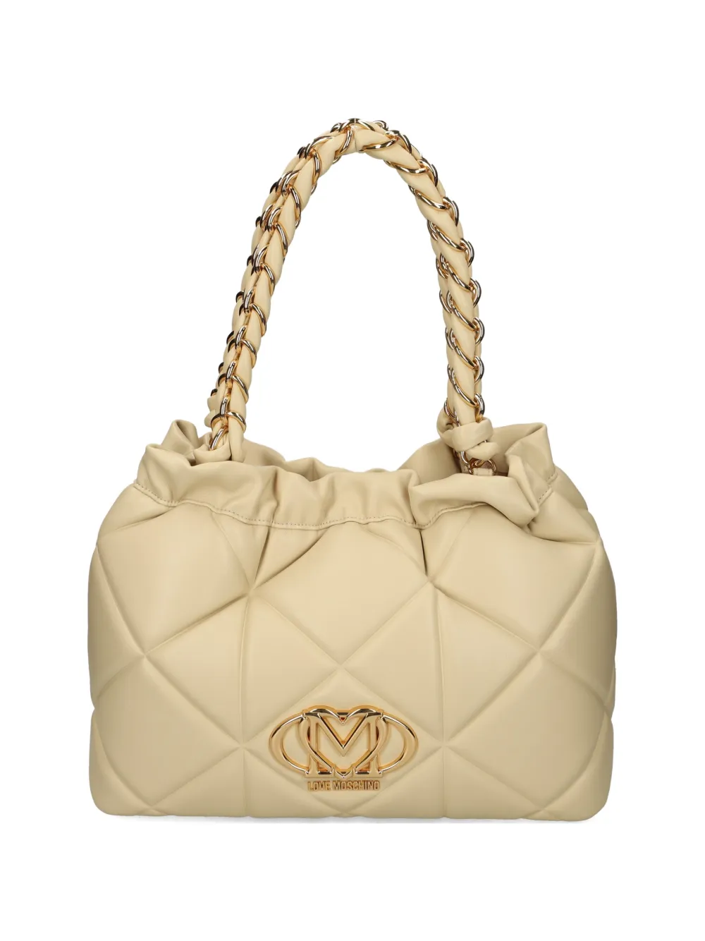 Сумка-тоут с нашивкой-логотипом Love Moschino, бежевый
Сумка-тоут с нашивкой-логотипом Love Moschino, бежевый