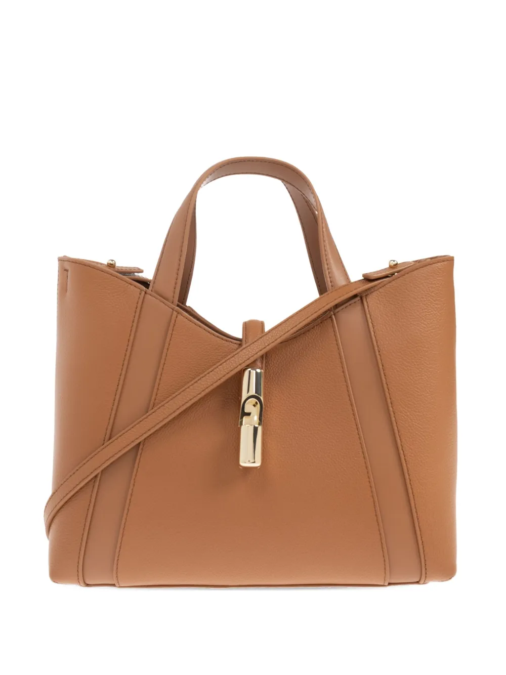 Кожаная сумка-тоут Furla, коричневый
Кожаная сумка-тоут Furla, коричневый