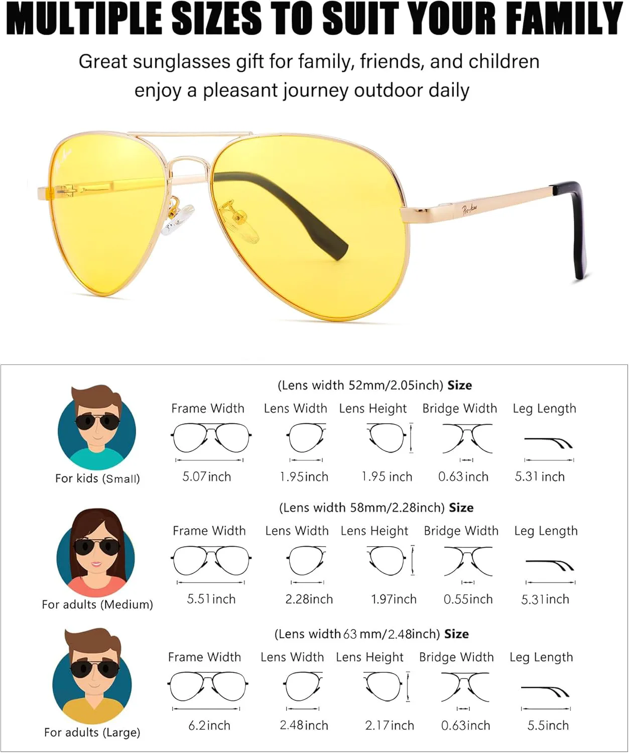 Солнцезащитные очки Pro Acme Classic Polarized Aviator с поляризацией, 100% защита от УФ-излучения, размеры: 52 мм, 58 мм, 63 мм, B4 Gold Frame/Yellow Lens
Солнцезащитные очки Pro Acme Classic Polarized Aviator с поляризацией, 100% защита от УФ-излучения, размеры: 52 мм, 58 мм, 63 мм, B4 Gold Frame/Yellow Lens