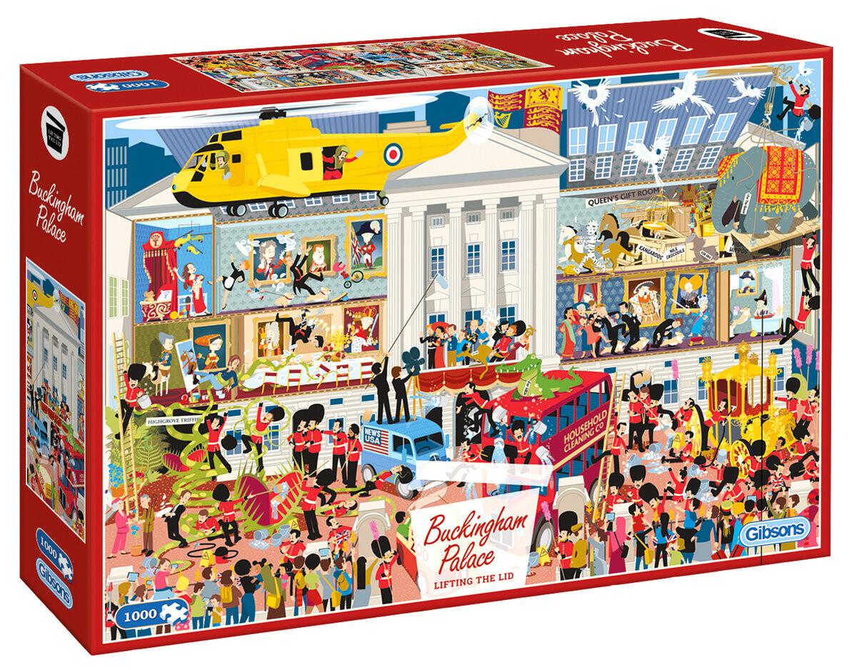 Гибсоны, пазл, Букингемский дворец, 1000 шт. Gibsons
Гибсоны, пазл, Букингемский дворец, 1000 шт. Gibsons