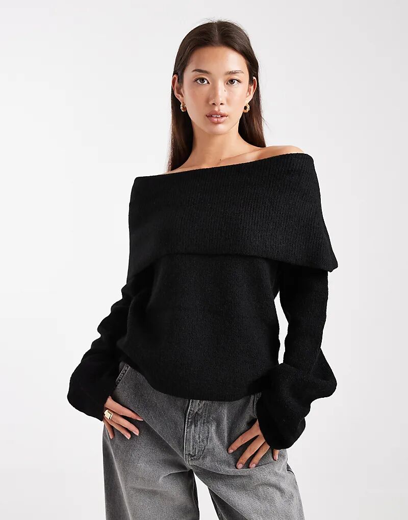 Джемпер Miss Selfridge глубокая складка на ребре бардо в черном цвете
Джемпер Miss Selfridge глубокая складка на ребре бардо в черном цвете