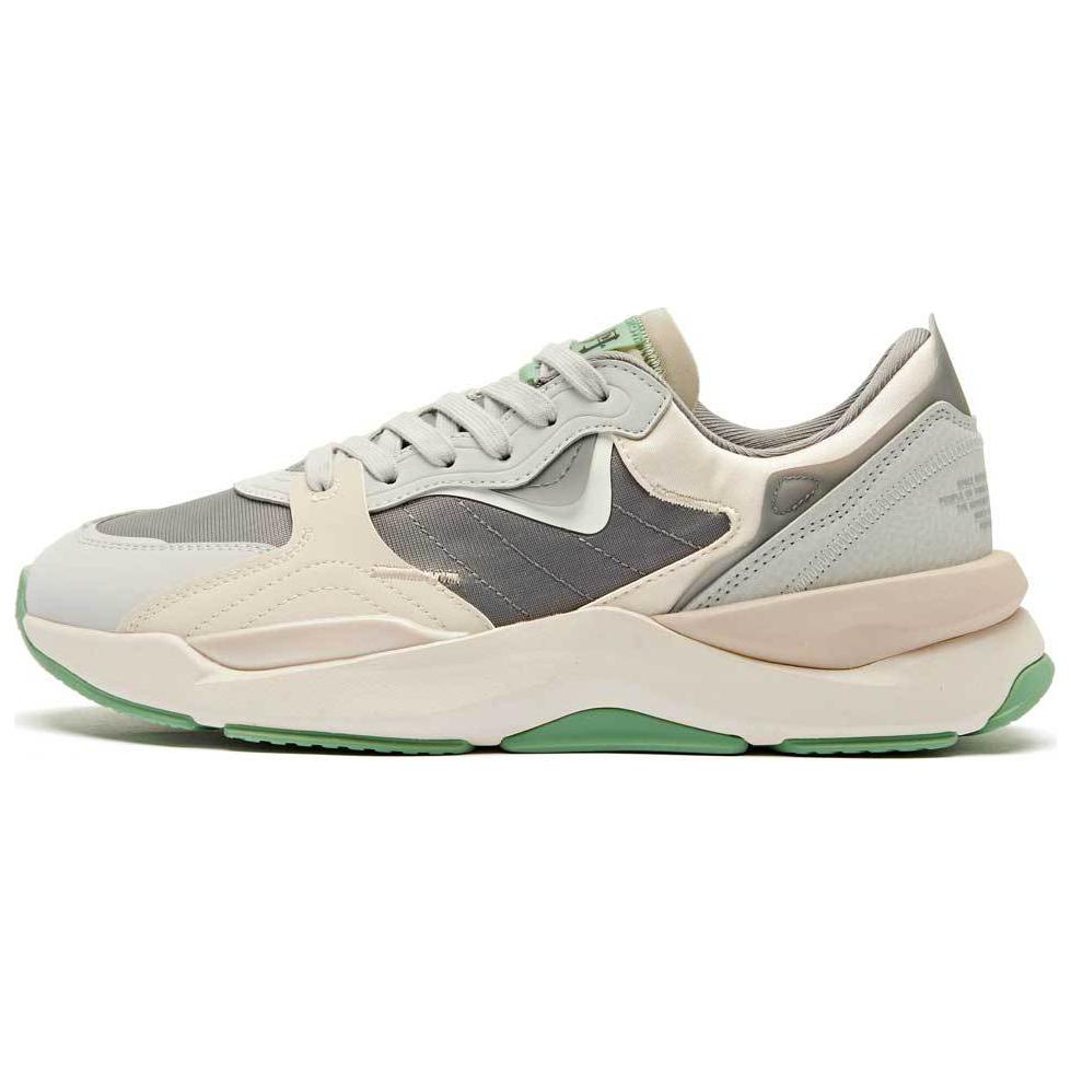 Мужские повседневные туфли QIAODAN низкие, серые, сухие противоскользящие, устойчивые к истиранию, Геологический серый/Светлый моховой серый 
Мужские повседневные туфли QIAODAN низкие, серые, сухие противоскользящие, устойчивые к истиранию, Геологический серый/Светлый моховой серый