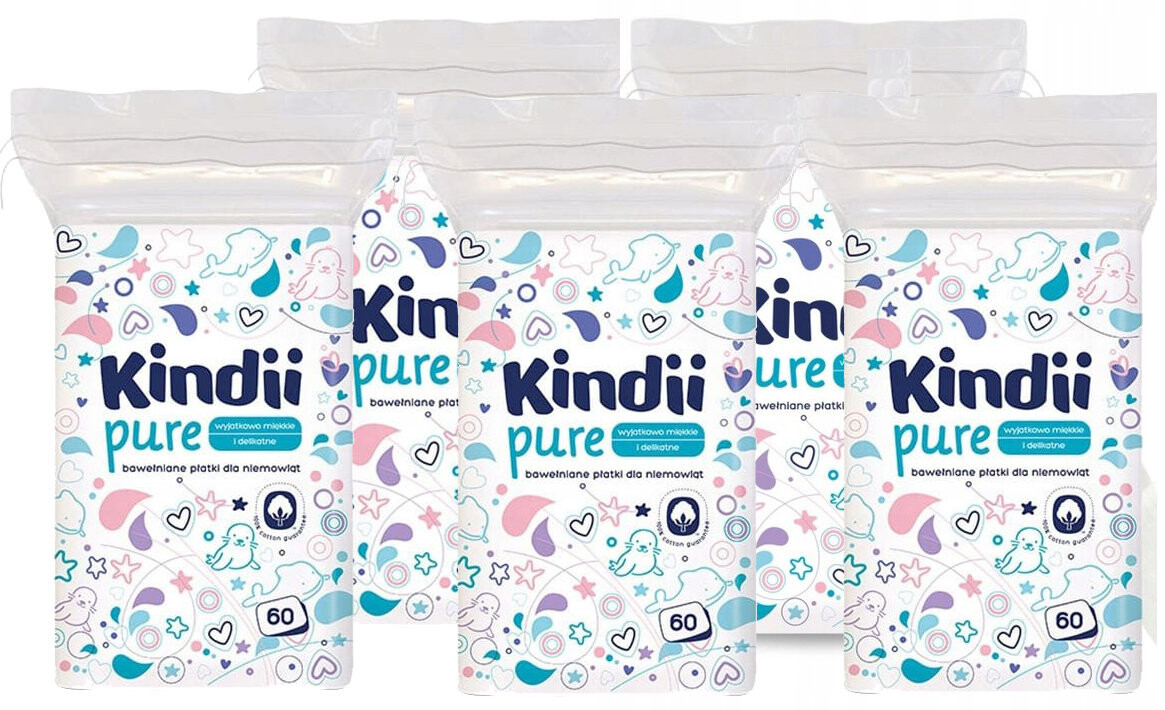 Kindii Cleanic, Детские хлопья Dzidziuś, 300 шт
Kindii Cleanic, Детские хлопья Dzidziuś, 300 шт