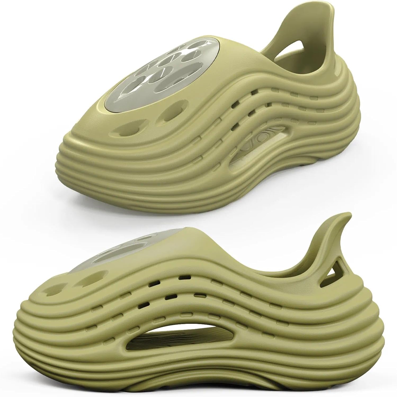 Унисекс дышащие сабо с волнистой подошвой - легкая обувь для сада с вентиляционными отверстиями, нескользящие сабо для дома и улицы для мужчин и женщин Yassia, Beangreen
Унисекс дышащие сабо с волнистой подошвой - легкая обувь для сада с вентиляционными отверстиями, нескользящие сабо для дома и улицы для мужчин и женщин Yassia, Beangreen