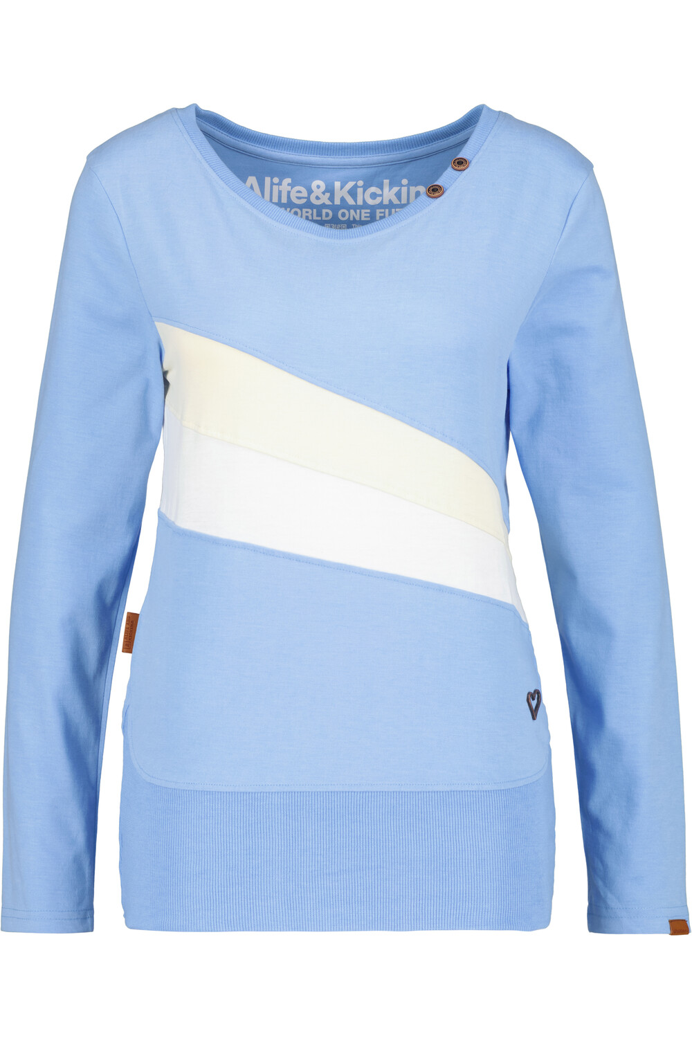 Лонгслив alife and kickin, Langarmshirt, Pullover, Longshirt CleaAK Long, цвет frozen
Лонгслив alife and kickin, Langarmshirt, Pullover, Longshirt CleaAK Long, цвет frozen