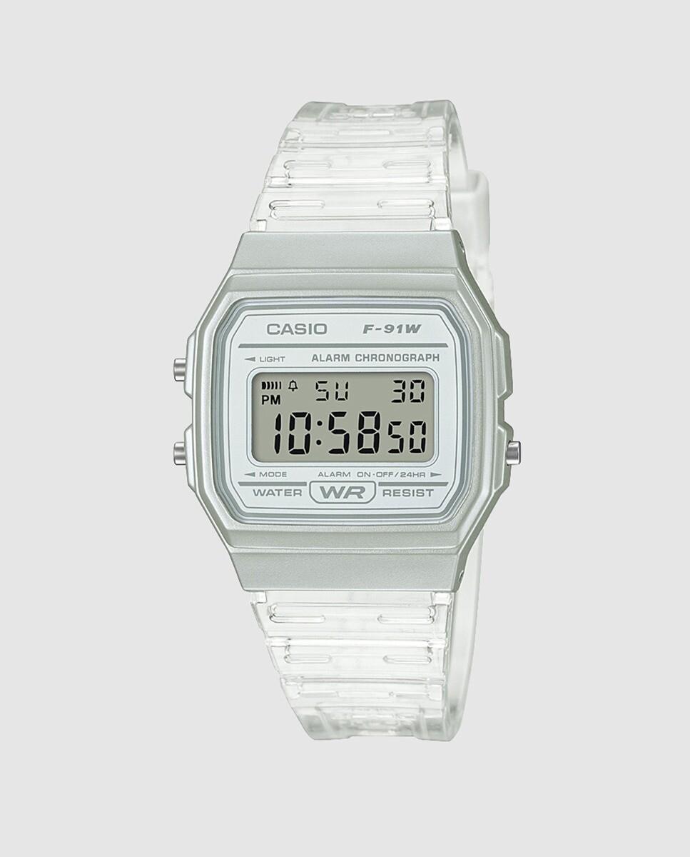 Casio Collection F-91WS-7EF Женские часы из белой смолы Casio, белый
Casio Collection F-91WS-7EF Женские часы из белой смолы Casio, белый