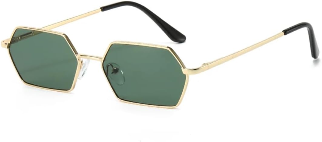 Маленькие панк-солнцезащитные очки для женщин и мужчин в винтажном стиле, шестиугольная металлическая оправа, роскошные женские очки с защитой от УФ-излучения UV400 VFDHN, Gold G15
Маленькие панк-солнцезащитные очки для женщин и мужчин в винтажном стиле, шестиугольная металлическая оправа, роскошные женские очки с защитой от УФ-излучения UV400 VFDHN, Gold G15