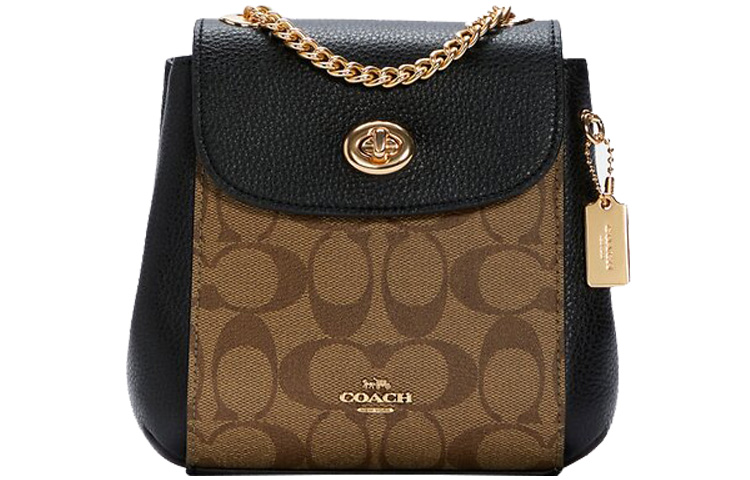 COACH Сумка через плечо трансформер из ткани и кожи
COACH Сумка через плечо трансформер из ткани и кожи