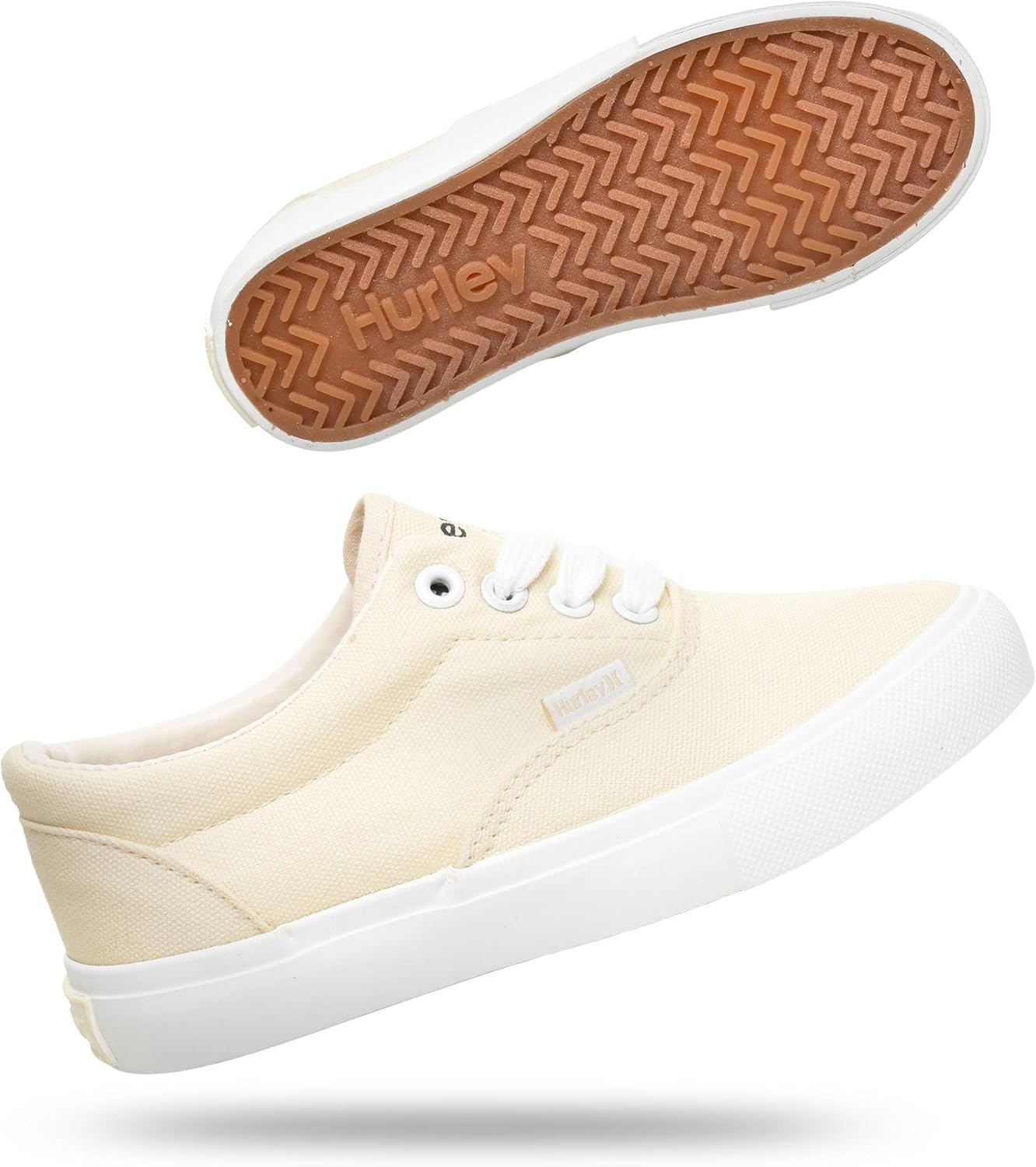 Детские кеды Hurley Marley на шнуровке - низкие кроссовки для скейтбординга для детей, спортивная обувь для мальчиков и девочек, белый/бежевый
Детские кеды Hurley Marley на шнуровке - низкие кроссовки для скейтбординга для детей, спортивная обувь для мальчиков и девочек, белый/бежевый