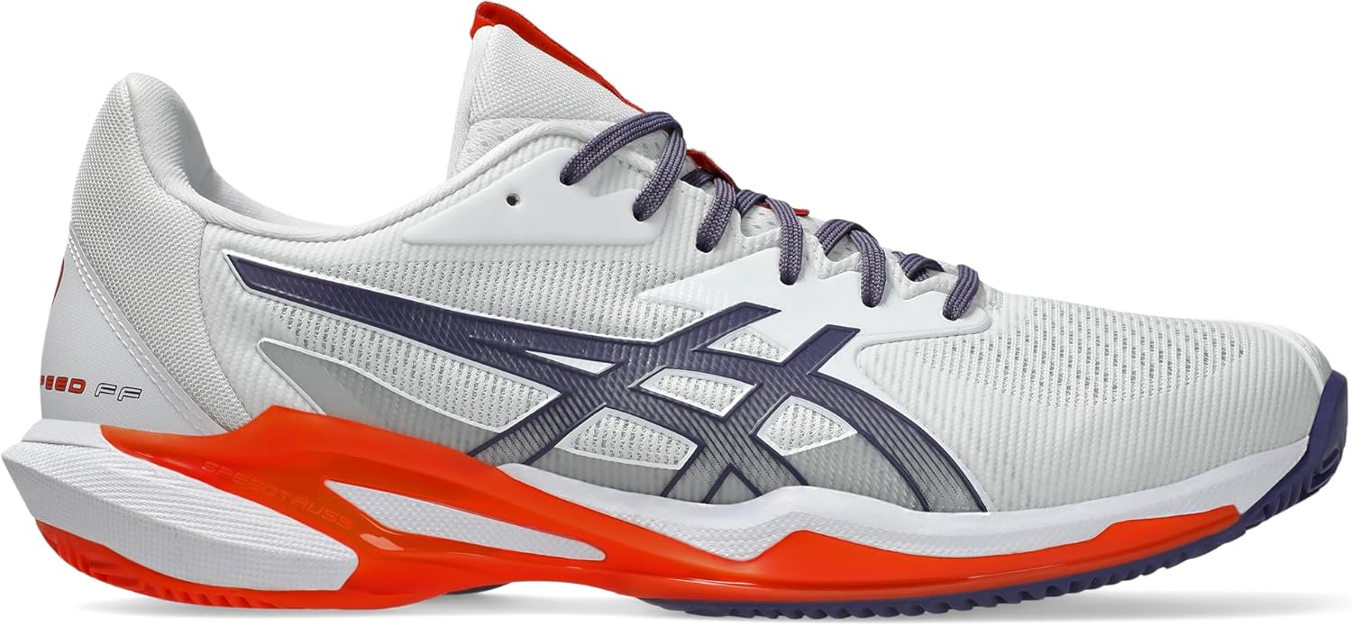 Мужские кроссовки ASICS Solution Speed FlyteFoam 3, белый/фиолетовый/серый
Мужские кроссовки ASICS Solution Speed FlyteFoam 3, белый/фиолетовый/серый