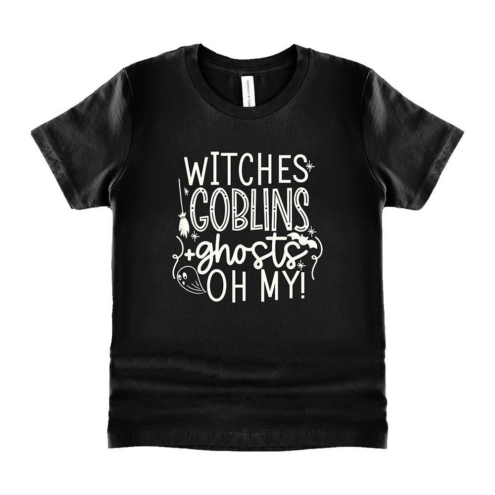 Футболка с короткими рукавами и рисунком для малышей с принтом «Ведьмы, гоблины, призраки, поднятые» The Juniper Shop, черный
Футболка с короткими рукавами и рисунком для малышей с принтом «Ведьмы, гоблины, призраки, поднятые» The Juniper Shop, черный