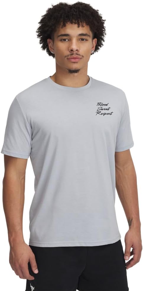 Мужская футболка с коротким рукавом Under Armour Project Rock Blood Sweat Respect, (011) Mod Gray Medium Heather/Black, Черный, Мужская футболка с коротким рукавом Under Armour Project Rock Blood Sweat Respect, (011) Mod Gray Medium Heather/Black
Мужская футболка с коротким рукавом Under Armour Project Rock Blood Sweat Respect, (011) Mod Gray Medium Heather/Black, Черный, Мужская футболка с коротким рукавом Under Armour Project Rock Blood Sweat Respect, (011) Mod Gray Medium Heather/Black