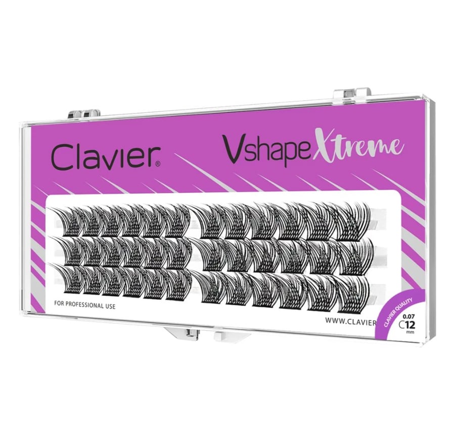 Clavier Vshape Xtreme C 0.07, ресницы 12 мм
Clavier Vshape Xtreme C 0.07, ресницы 12 мм