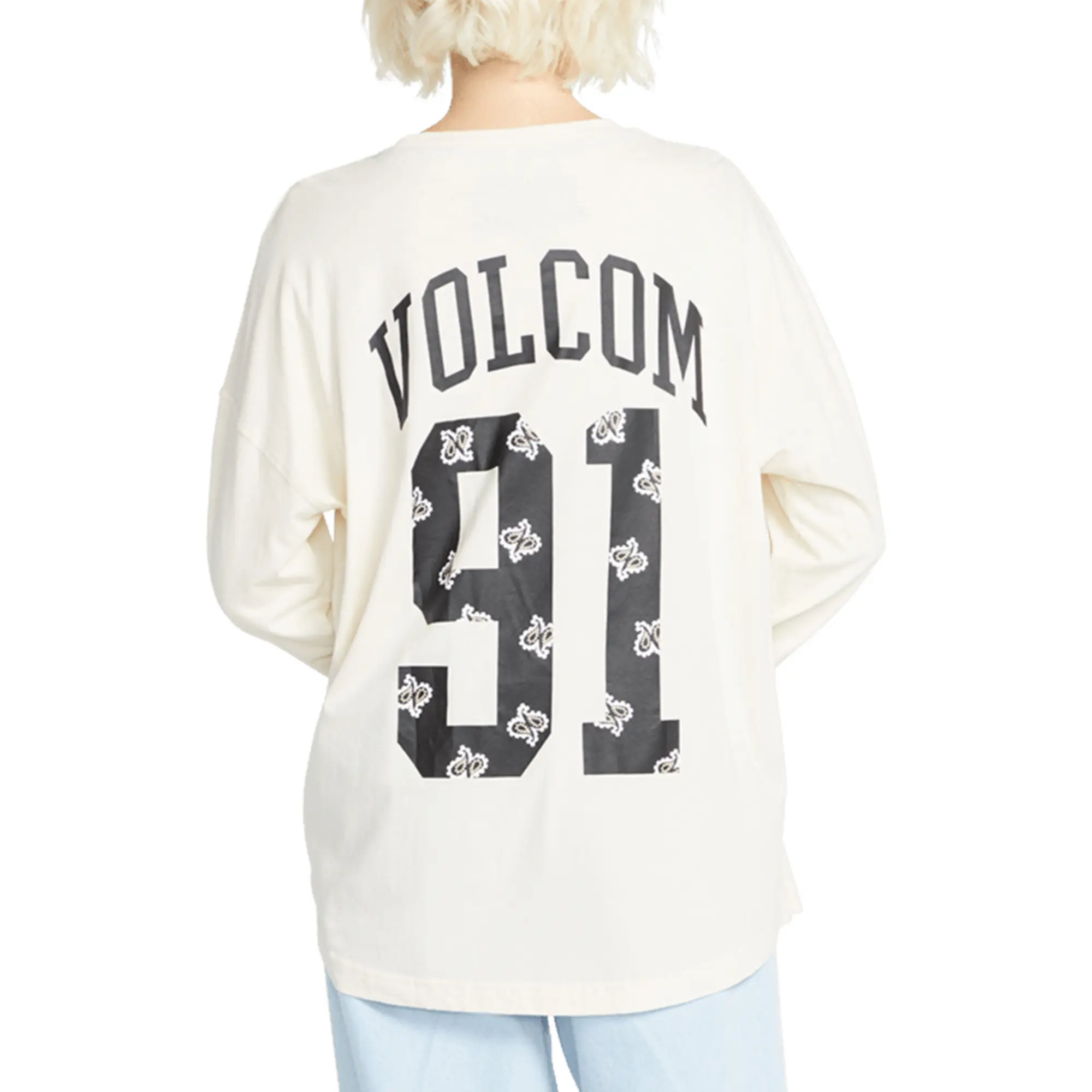 Женская футболка с длинным рукавом Werkin Doubles Volcom, Cloud
Женская футболка с длинным рукавом Werkin Doubles Volcom, Cloud