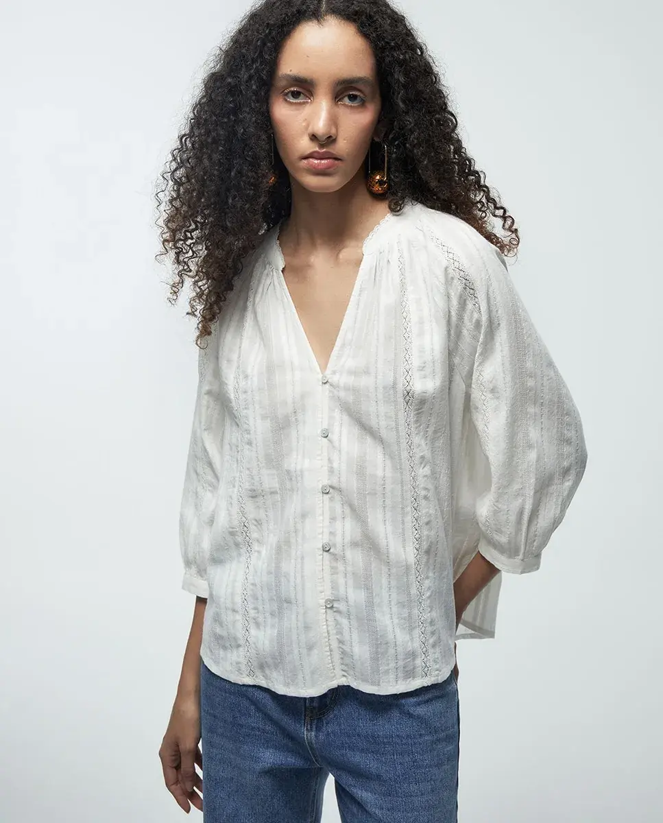 Блузка с рукавом реглан Sfera, белый
Блузка с рукавом реглан Sfera, белый