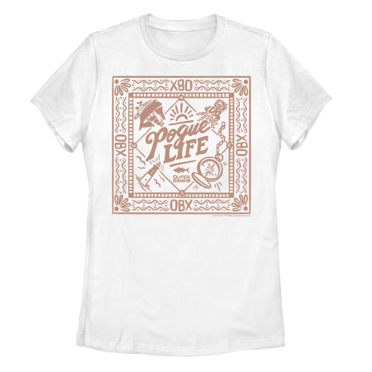 Футболка с логотипом Outer Banks для юниоров Pogue Life Licensed Character
Футболка с логотипом Outer Banks для юниоров Pogue Life Licensed Character