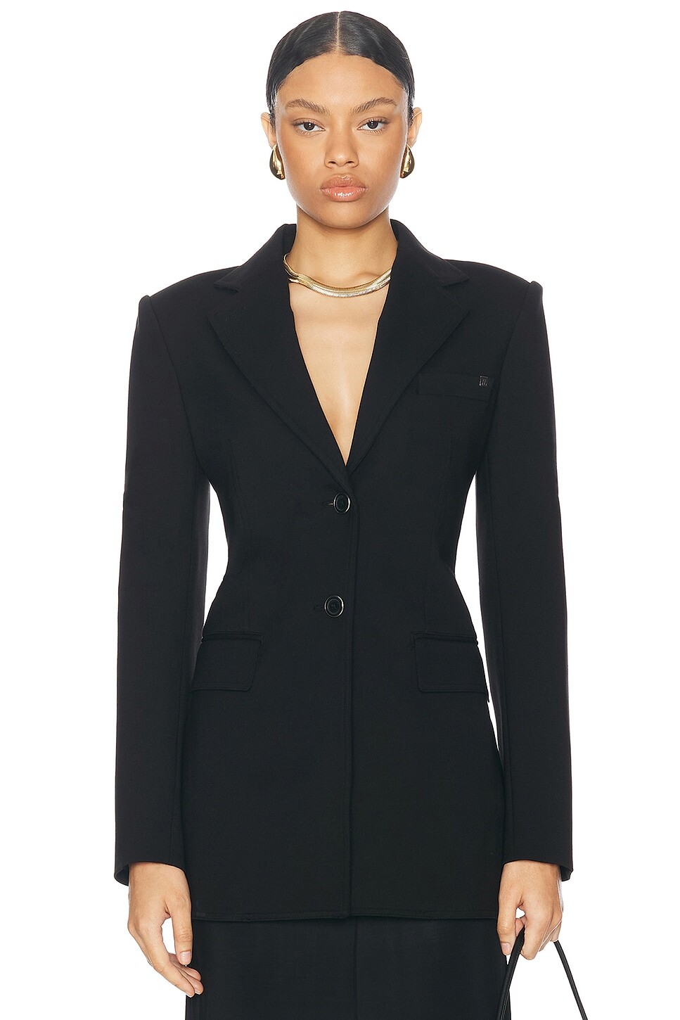 Индивидуальный пиджак Helmut Lang, черный
Индивидуальный пиджак Helmut Lang, черный