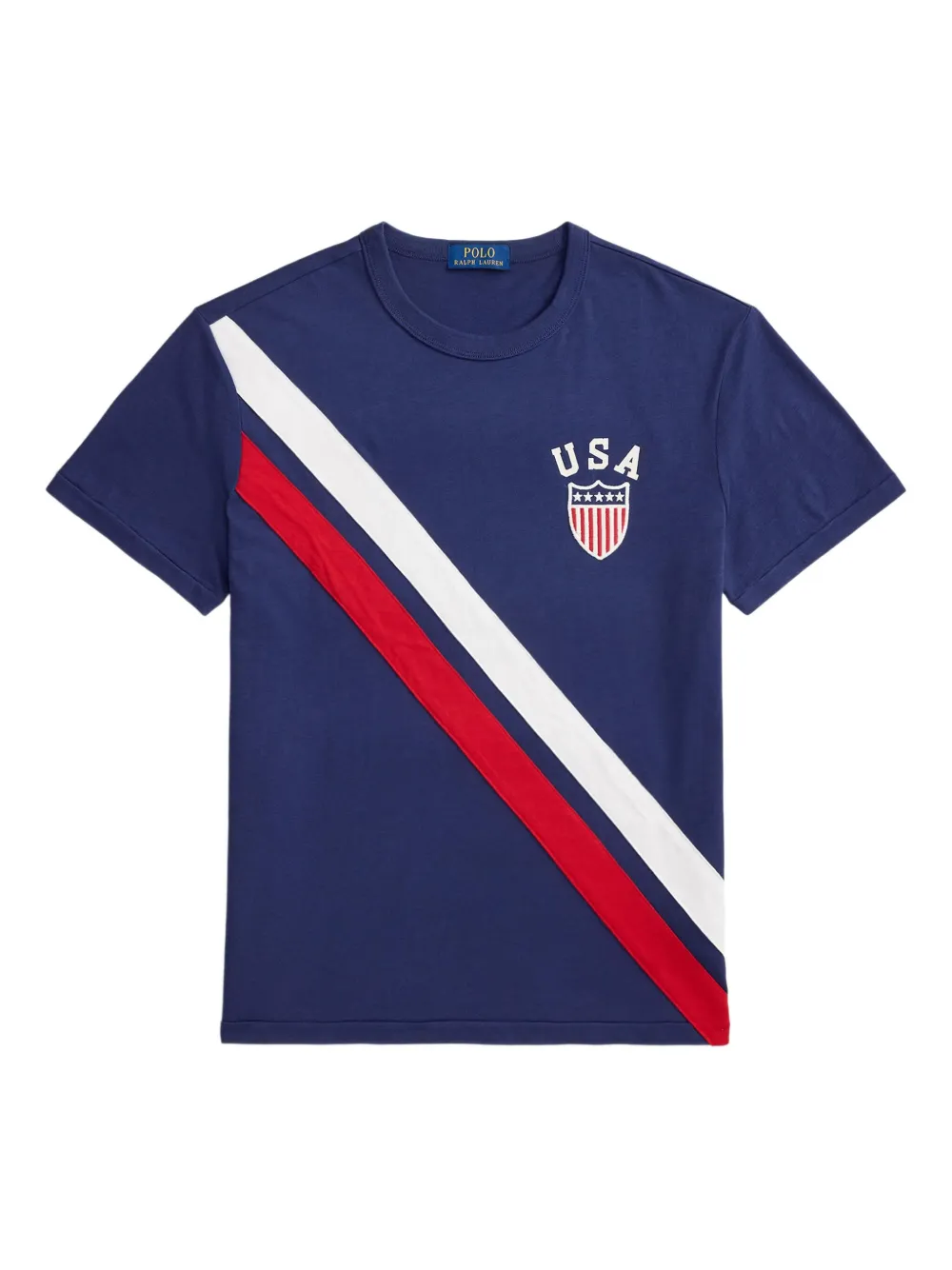 Футболка в диагональную полоску POLO RALPH LAUREN, синий
Футболка в диагональную полоску POLO RALPH LAUREN, синий