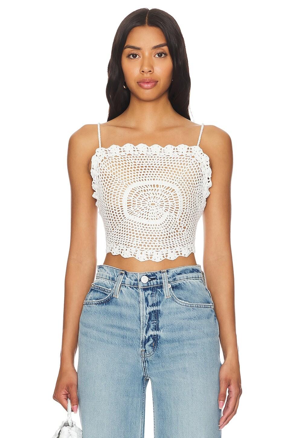 Камдин топ Tularosa, белый
Камдин топ Tularosa, белый