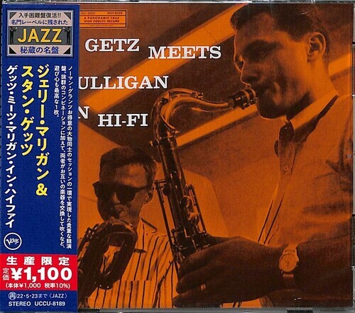 CD диск Mulligan, Gerry / Getz, Stan: Getz Meets Mulligan In Hi-Fi (Japanese Reissue)
CD диск Mulligan, Gerry / Getz, Stan: Getz Meets Mulligan In Hi-Fi (Japanese Reissue)