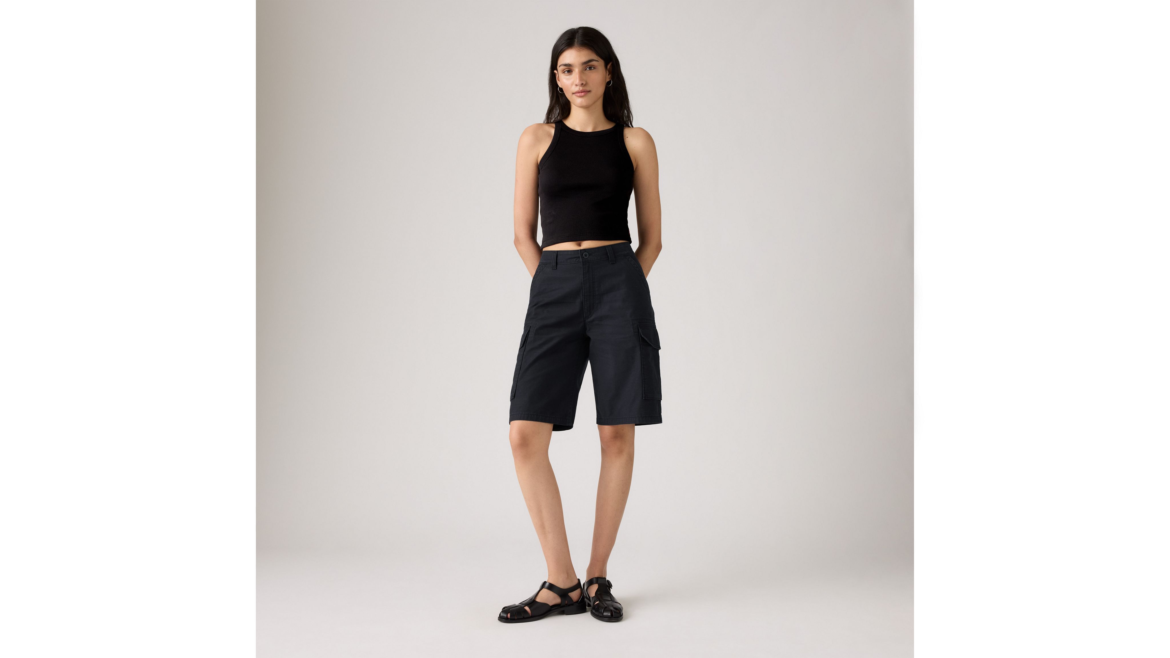 Женские шорты Baggy Dad Cargo Levi's, Caviar - Black
Женские шорты Baggy Dad Cargo Levi's, Caviar - Black