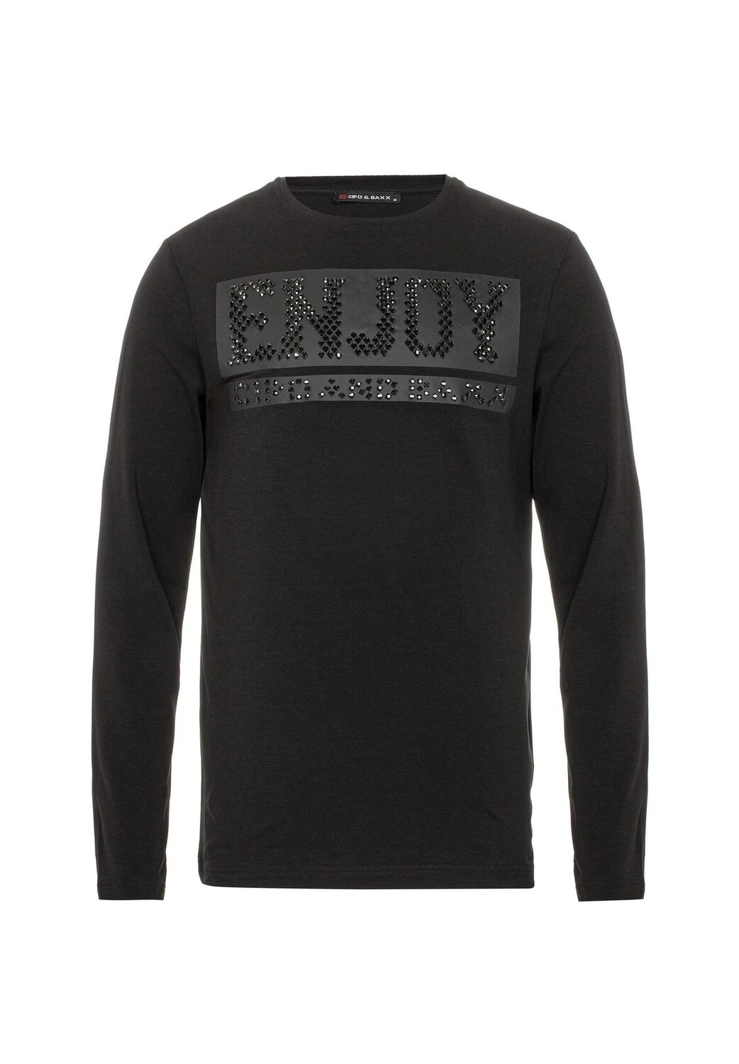 Рубашка с длинными рукавами и сложными аппликациями CIPO & BAXX, черный
Рубашка с длинными рукавами и сложными аппликациями CIPO & BAXX, черный
